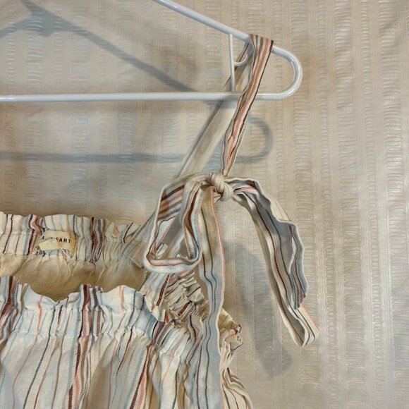 PacSun Flowy Tie Cropped Tank Womens Sz Large - Picture 6 of 11